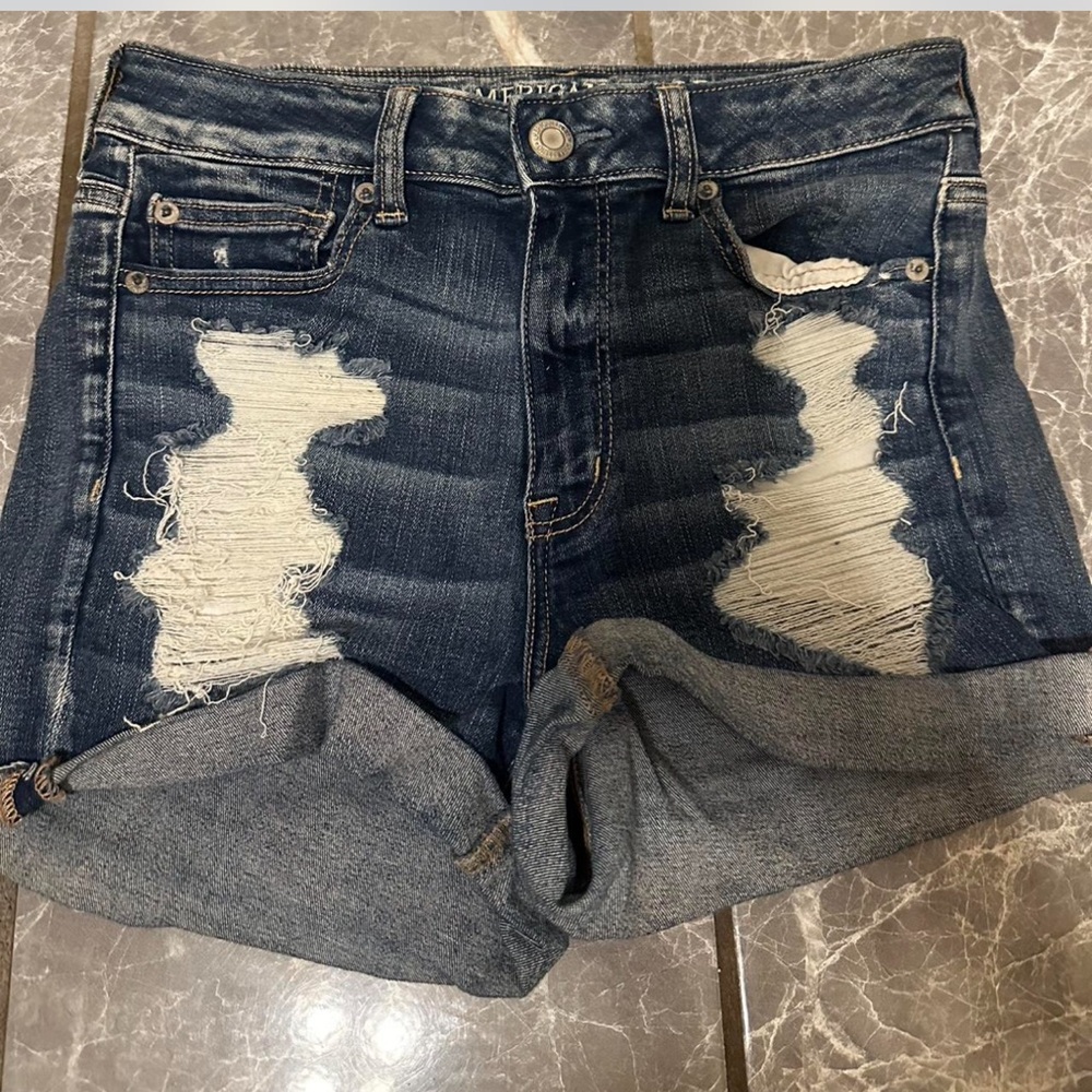 American eagle Distressed Denim Shorts